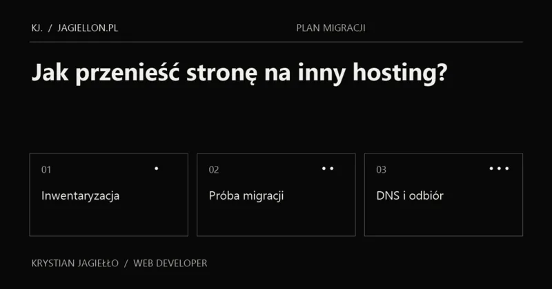 Ilustracja tematu: Jak przenieść stronę na inny hosting?